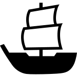 Sailing Ship 1 SVG Icon